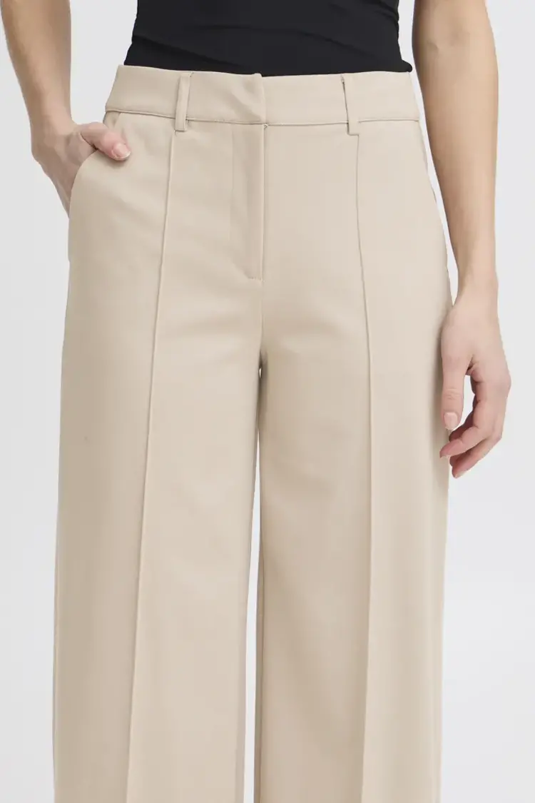 B.YOUNG PANTALON KATE WIDE OFFICE - STRING