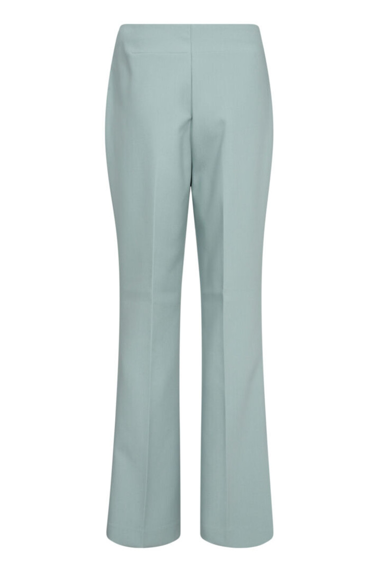 SOAKED IN LUXURY PANTALON CORINNE - BLEU/ARGENT