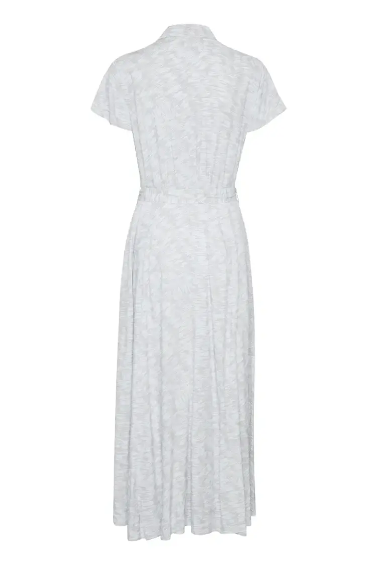 SOAKED IN LUXURY ROBE LONGUE ARJANA - BLEU/ARGENT