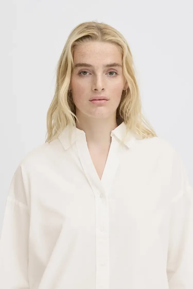 ICHI CHEMISE ESTAMA - CRÈME