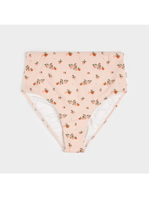 PETIT LEM BAS DE BIKINI TAILLE HAUTE - PÊCHES & ORANGES