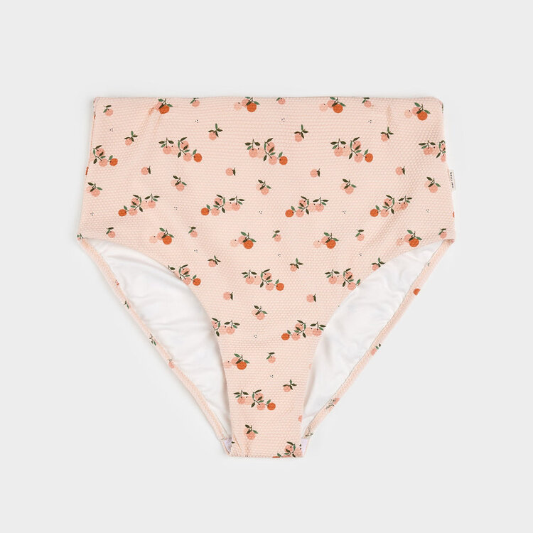 PETIT LEM BAS DE BIKINI TAILLE HAUTE - PÊCHES & ORANGES