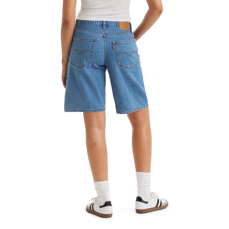 LEVI'S SHORT BAGGY DAD - FOOLISH LOVE ( DARK WASH )