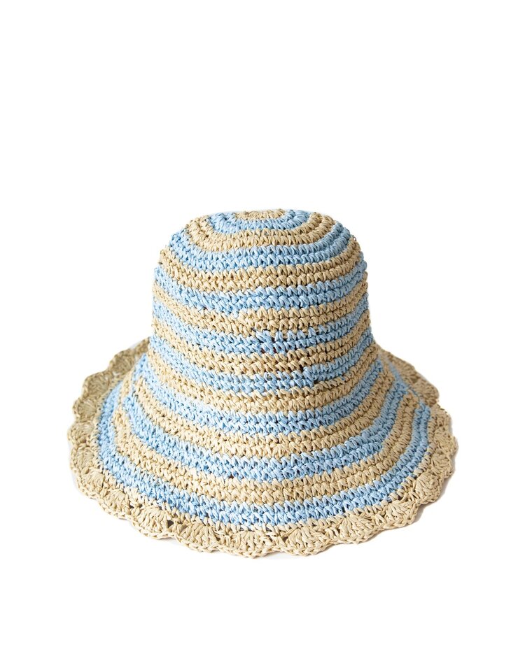 NANA THE BRAND CHAPEAU LOLA - RAYURES BLEUES