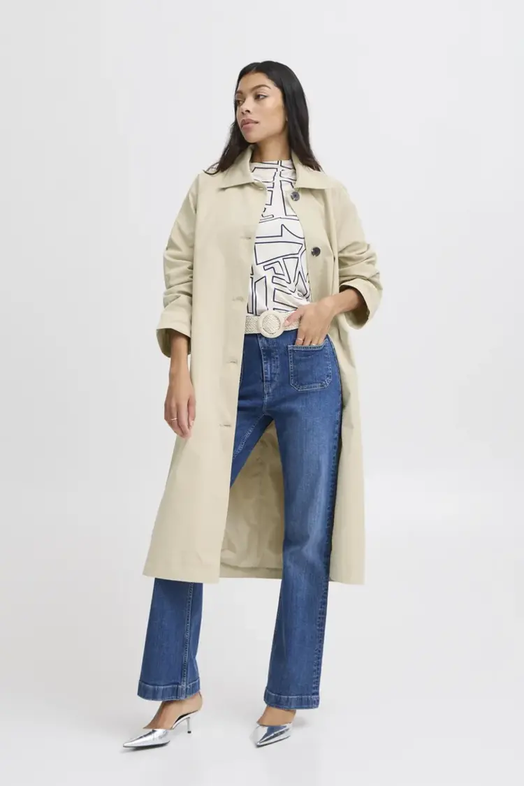 B.YOUNG MANTEAU AMONA - NATURE