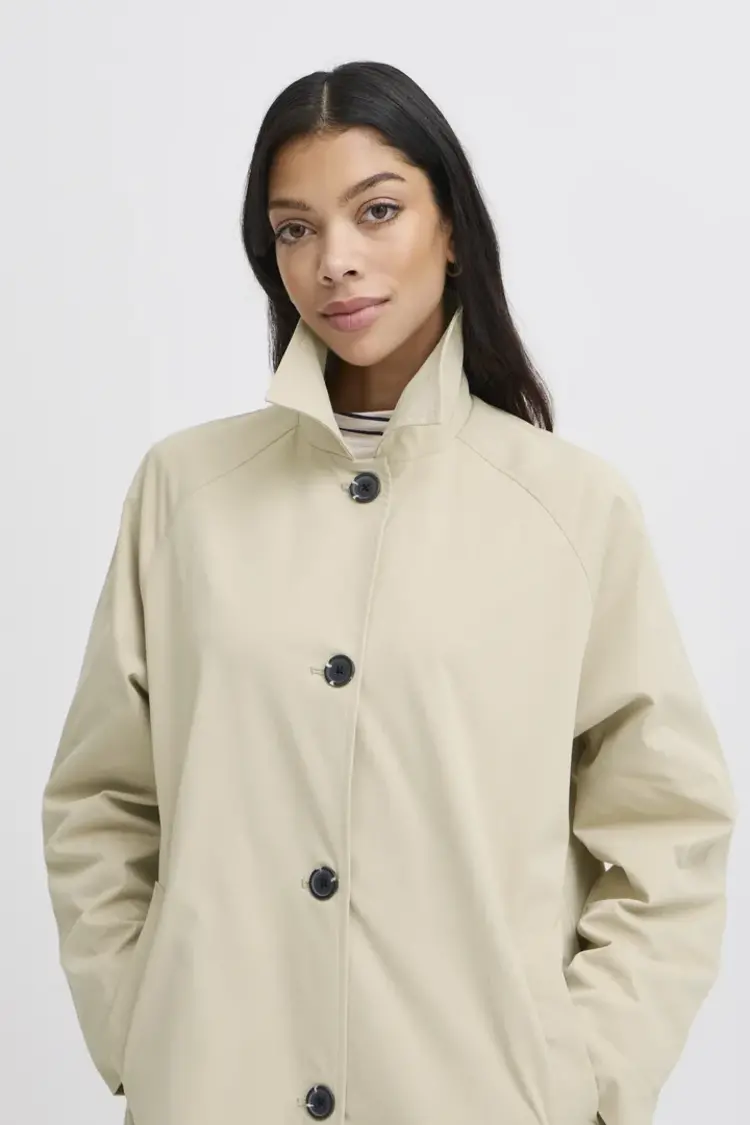 B.YOUNG MANTEAU AMONA - NATURE