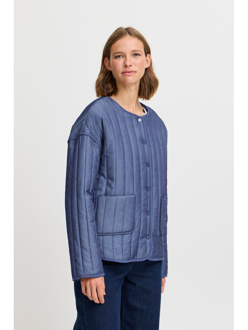 B.YOUNG VESTE DELUKS - MID BLUE DENIM