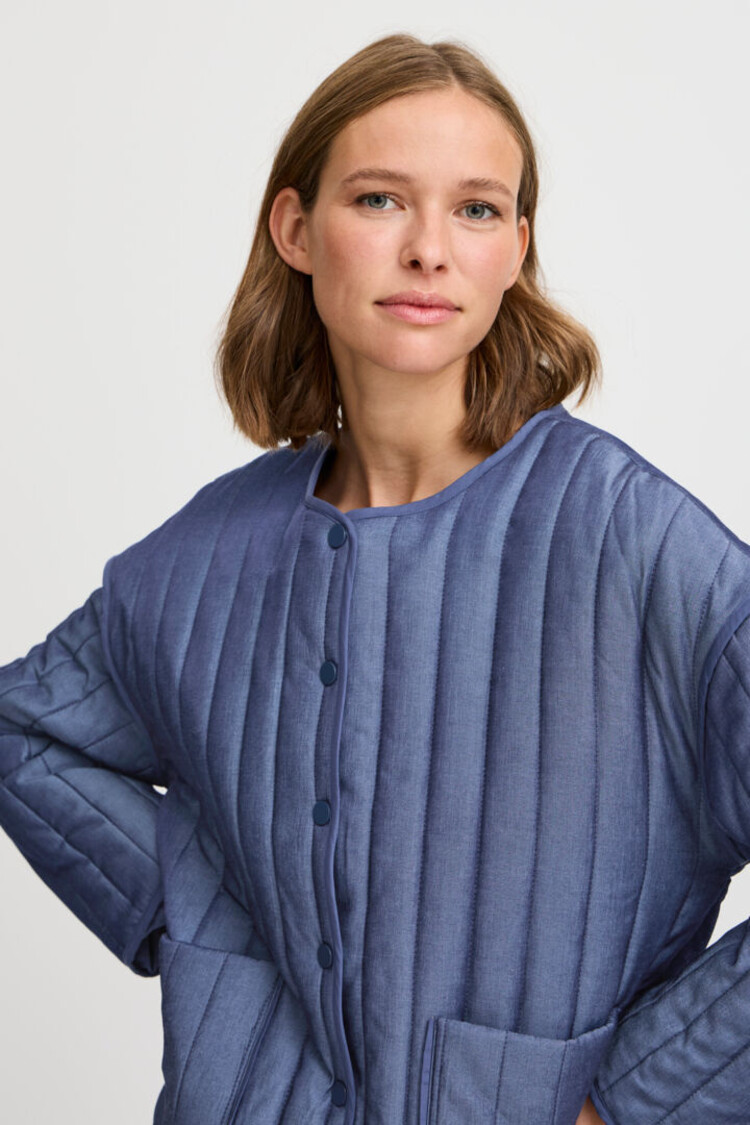 B.YOUNG VESTE DELUKS - MID BLUE DENIM