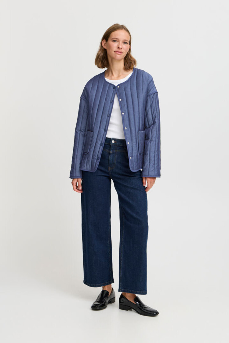 B.YOUNG VESTE DELUKS - MID BLUE DENIM