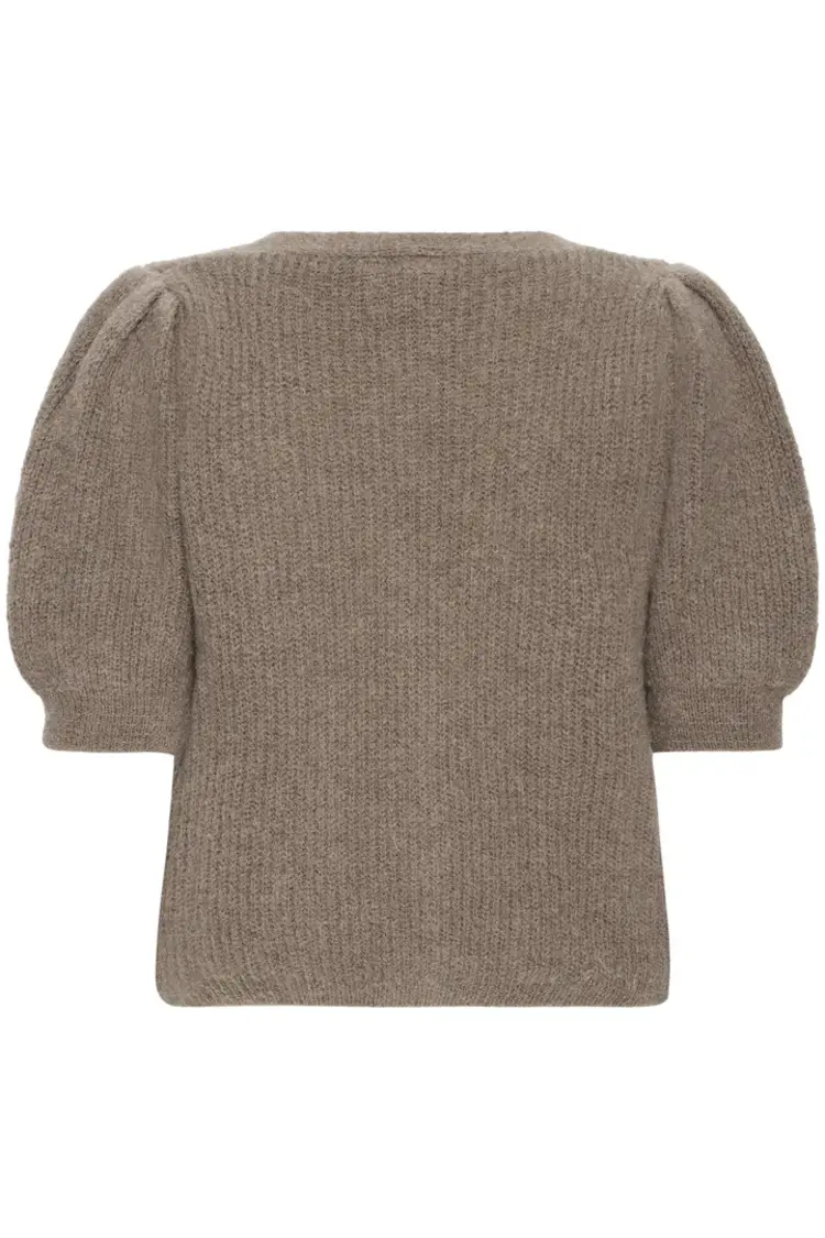 ICHI CARDIGAN ARIA - TAUPE GREY
