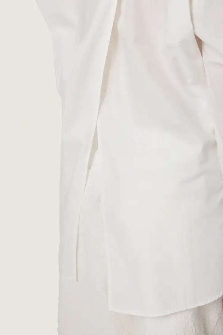 SOAKED IN LUXURY CHEMISE JANIE - BROKEN WHITE