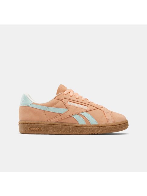 REEBOK CHAUSSURES CLUB C GROUDS UK  - SUNKISSE/ORANGE/GLITCH
