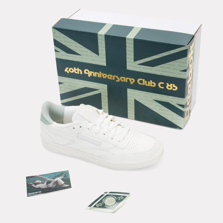 REEBOK CHAUSSURES CLUB C 85 VINTAGE - CHALK/GREEN