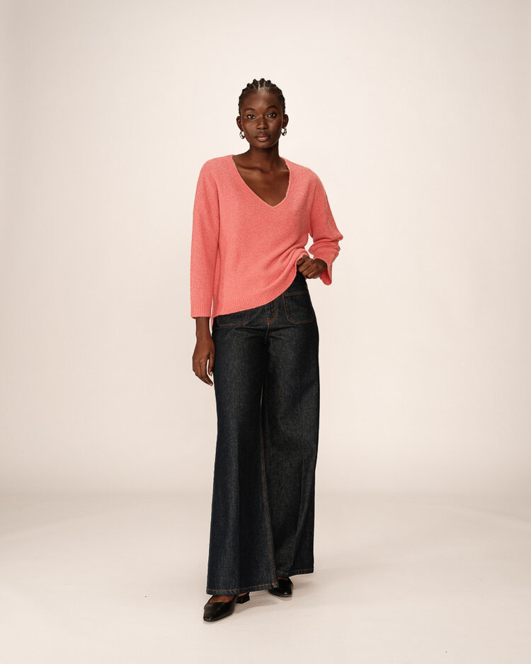 GRACE & MILA TRICOT PALTROW -CORAIL