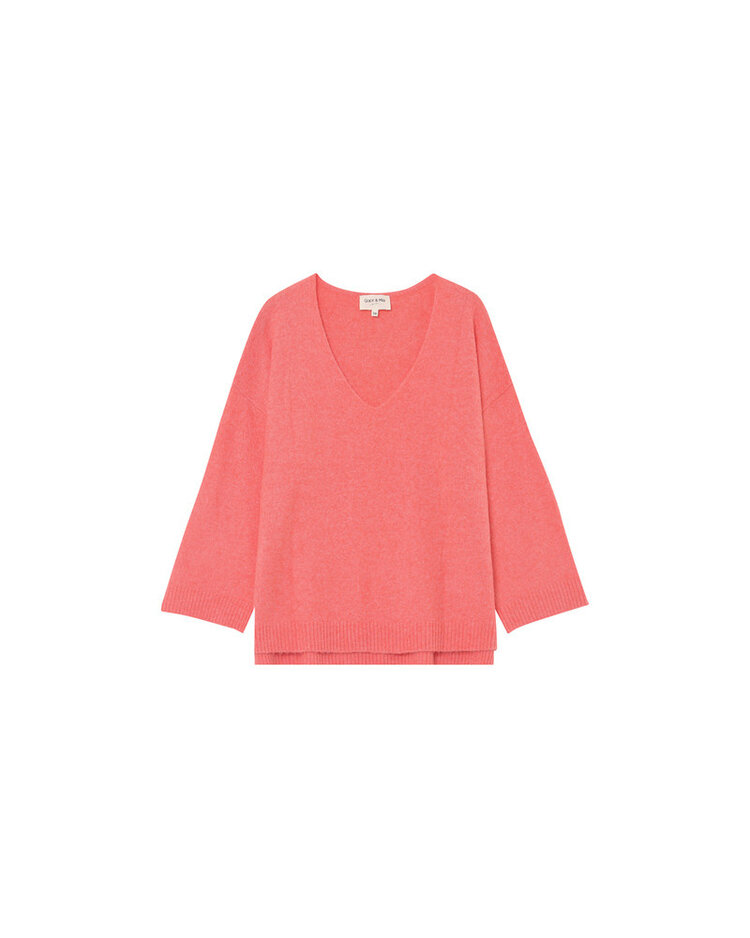 GRACE & MILA TRICOT PALTROW -CORAIL