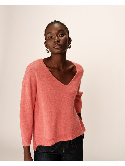 GRACE & MILA TRICOT PALTROW -CORAIL