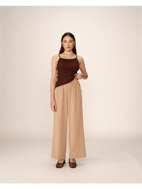 GRACE & MILA PANTALON PICASSO - CAMEL