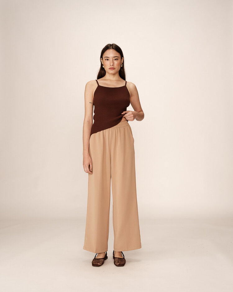 GRACE & MILA PANTALON PICASSO - CAMEL