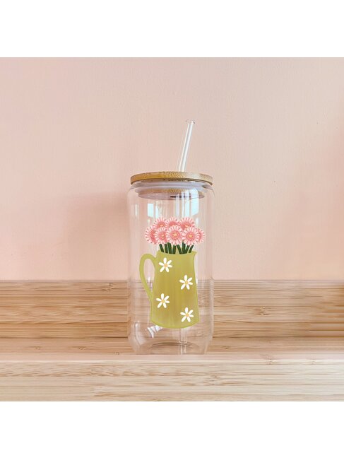 MÕMY VERRE BOHO - POT DE FLEURS