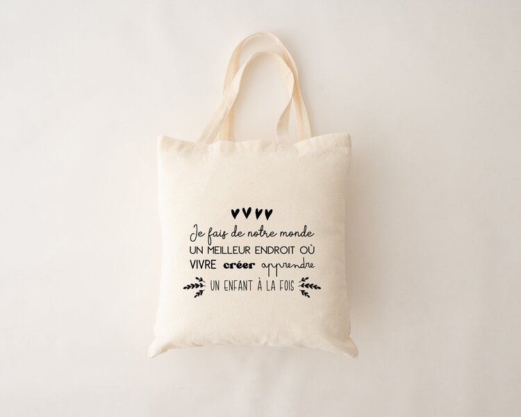 MÕMY SAC RÉUTILISABLE - JE FAIS DE NOTRE MONDE