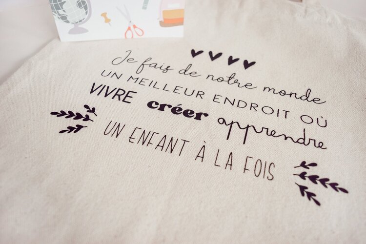 MÕMY SAC RÉUTILISABLE - JE FAIS DE NOTRE MONDE