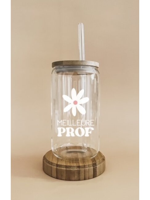 MÕMY VERRE BOHO - MEILLEURE PROF ( FLEUR )