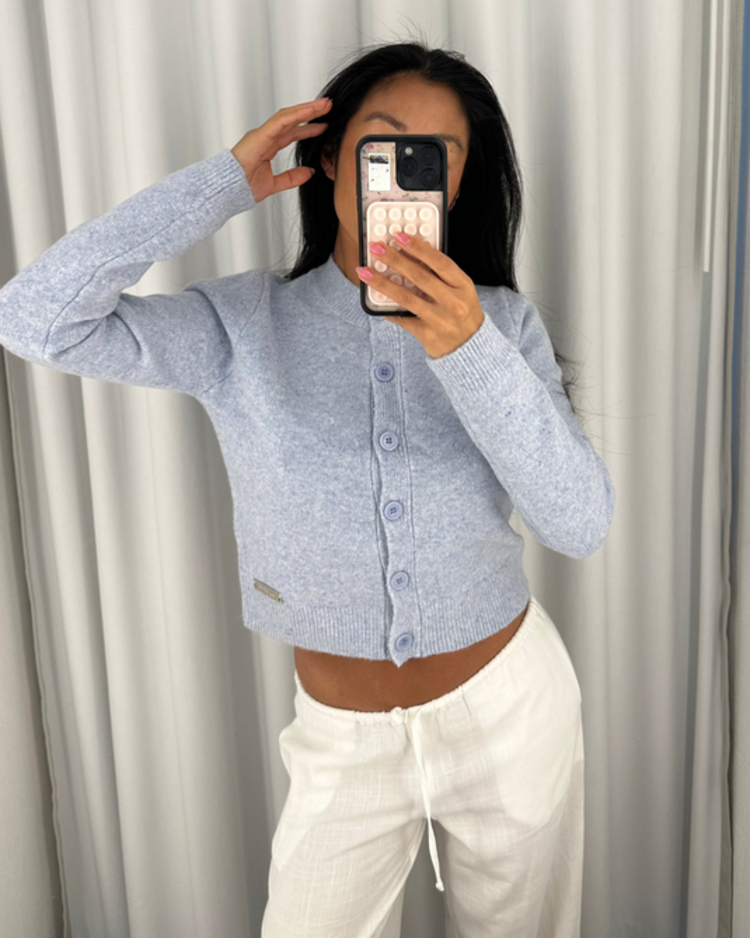 GIRL CRUSH CARDIGAN ELITE - BLUE