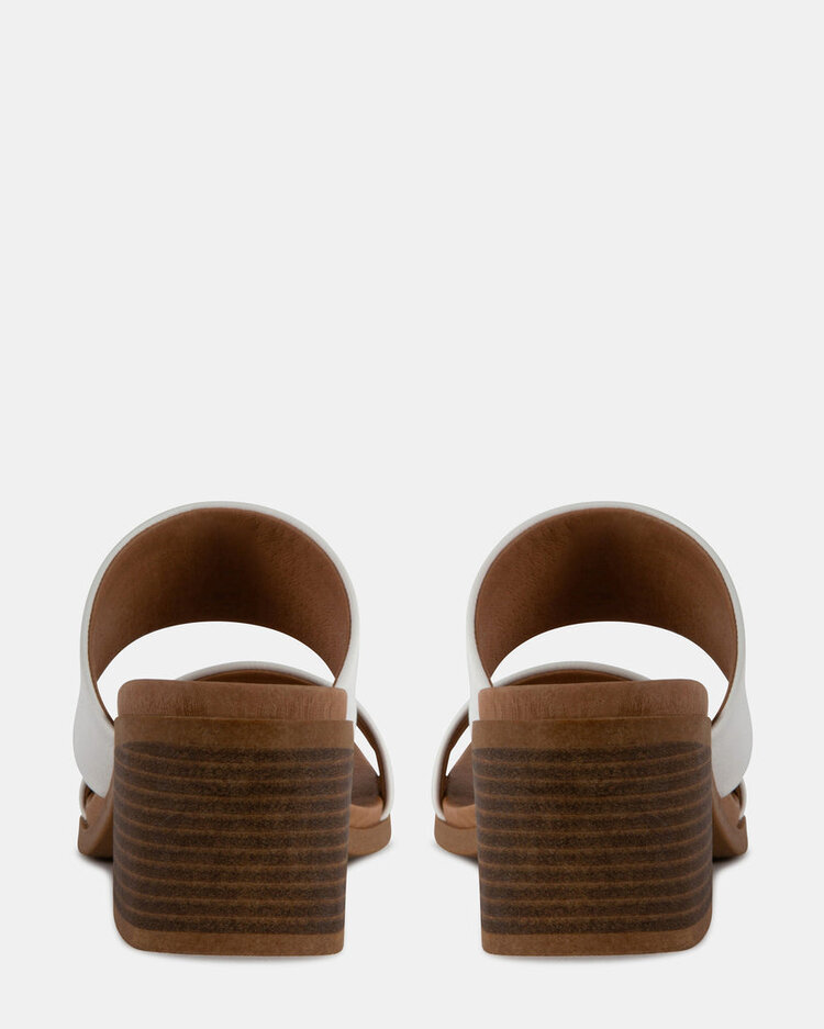 STEVE MADDEN SANDALES PIPPA - WHITE PU