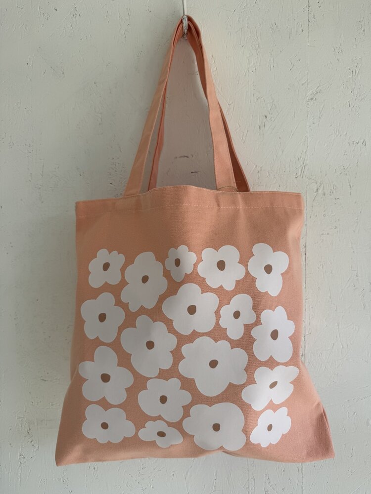 MÕMY SAC RÉUTILISABLE - ROSE MARGUERITES