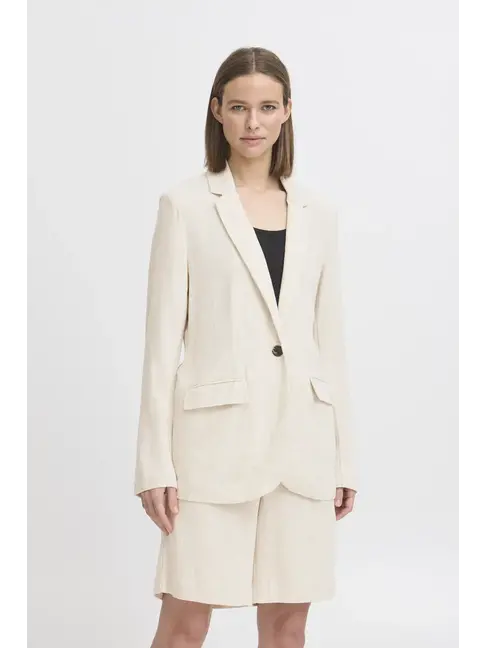 B.YOUNG BLAZER JOHANNA - NATURE LINEN