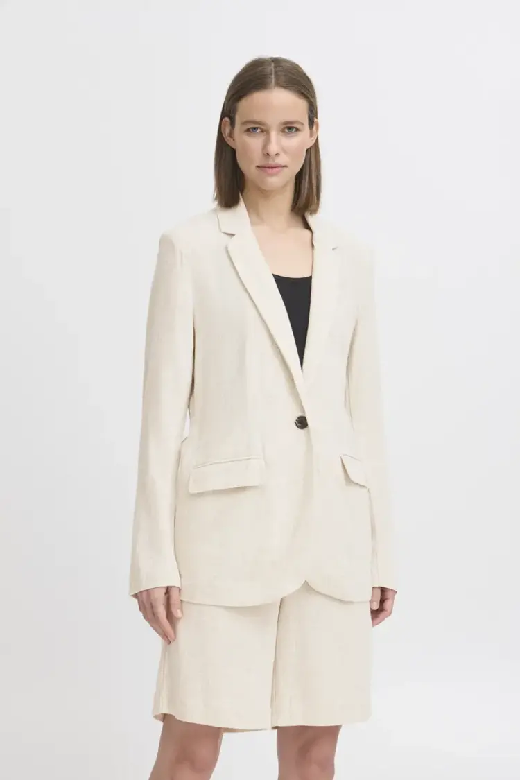 B.YOUNG BLAZER JOHANNA - NATURE LINEN