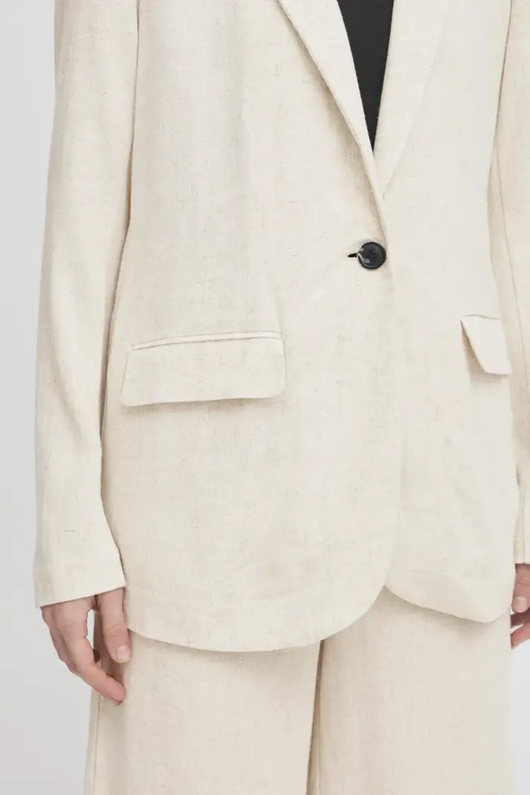 B.YOUNG BLAZER JOHANNA - NATURE LINEN