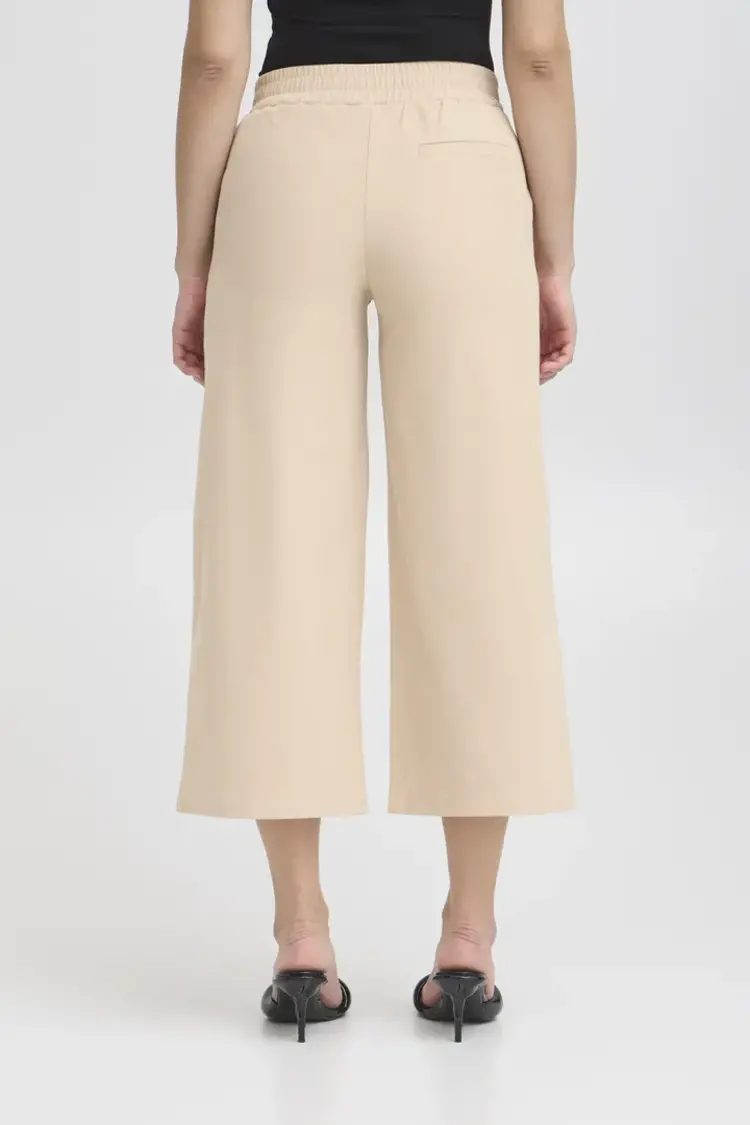 ICHI PANTALON KATE WIDE COURT  - DOESKIN