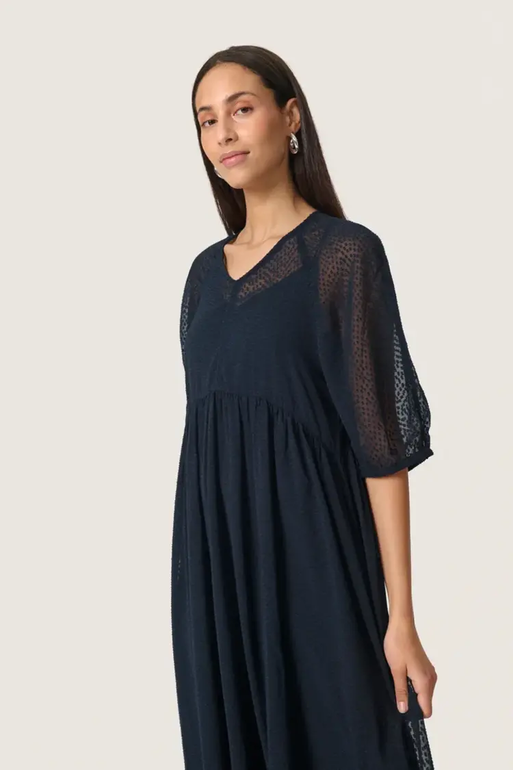 SOAKED IN LUXURY ROBE CAMMELIE - NOIR