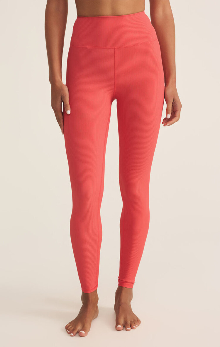 Z SUPPLY LEGGING SPORTIF COTELÉ - CORAIL