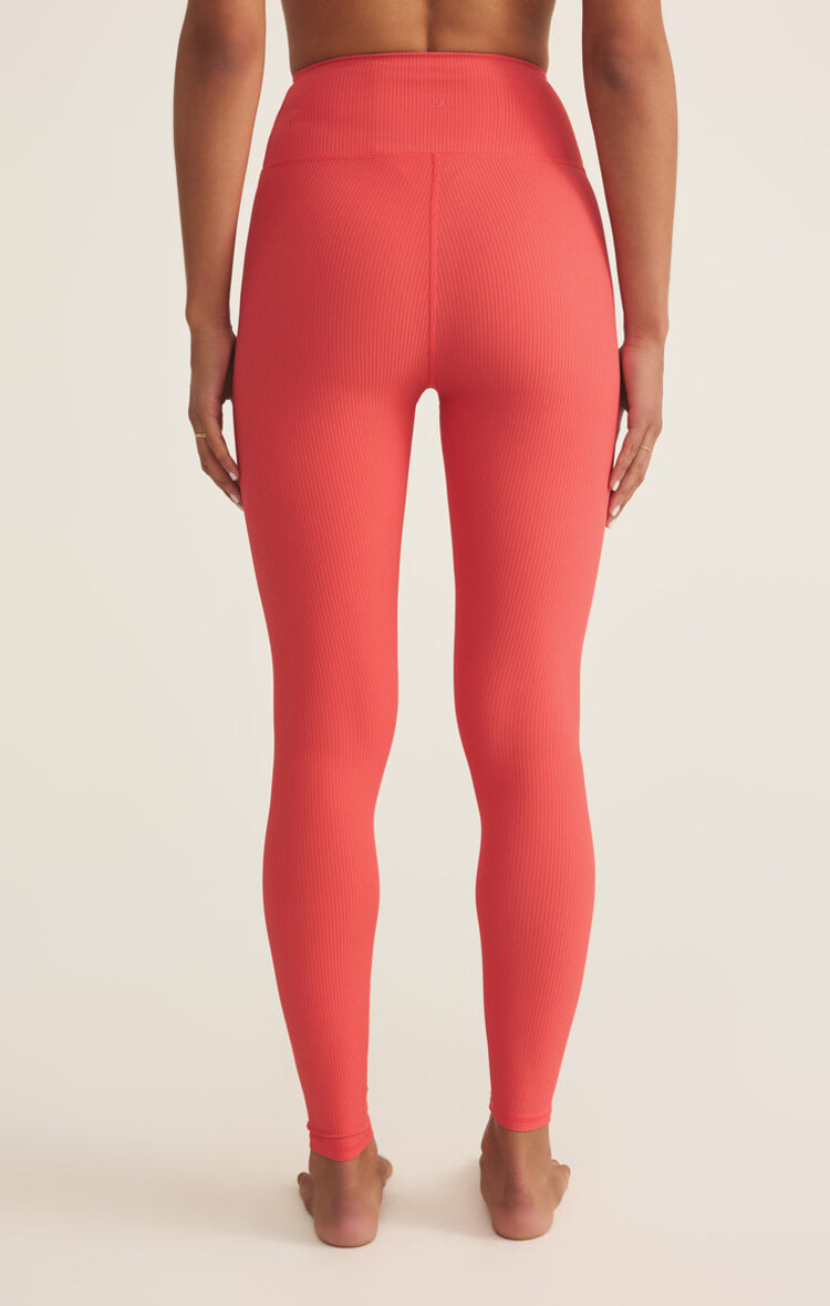 Z SUPPLY LEGGING SPORTIF COTELÉ - CORAIL