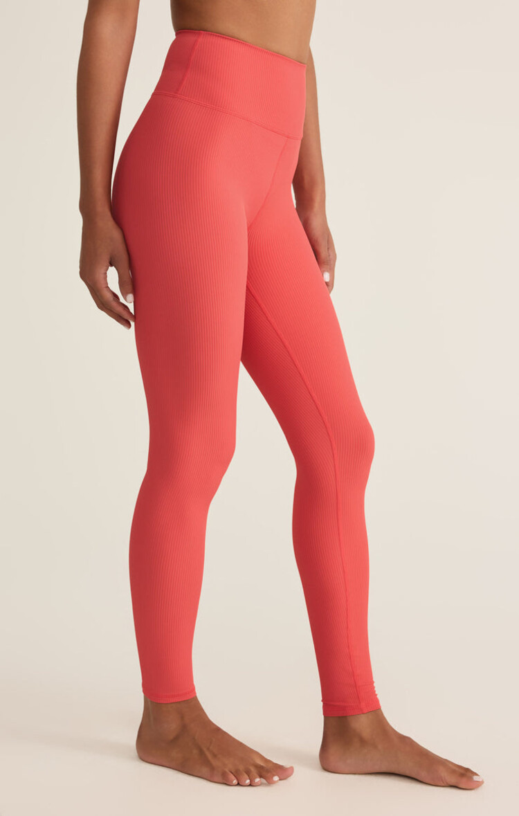 Z SUPPLY LEGGING SPORTIF COTELÉ - CORAIL