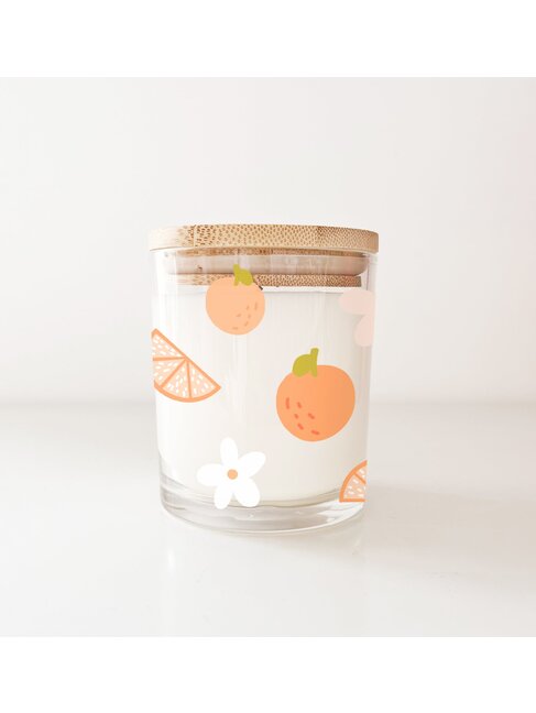 MÕMY BOUGIE 8OZ CLÉMENTINE - FLEURS & AGRUMES