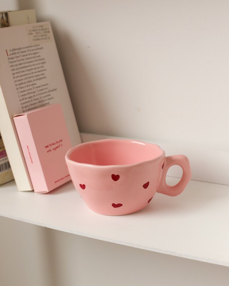 MOI D'ABORD TASSE COEURS IMPARFAITE