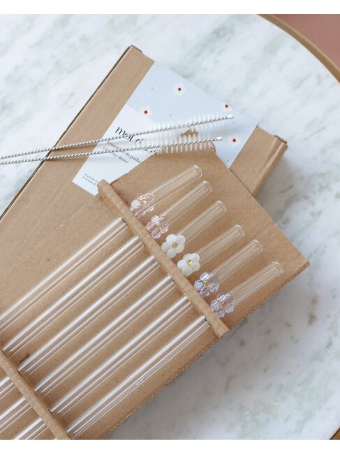 MOI D'ABORD ENSEMBLE DE PAILLES FLEURS