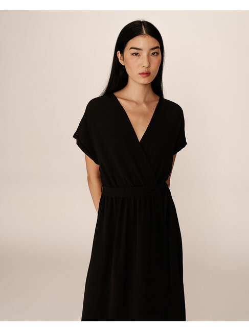 GRACE & MILA ROBE PAPILLON - NOIR