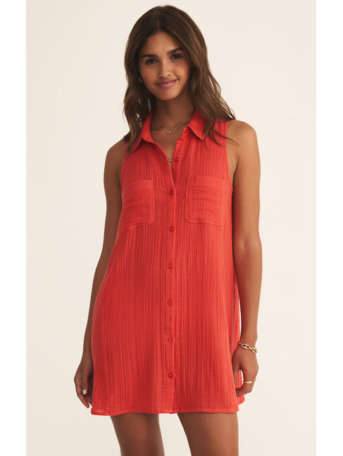 Z SUPPLY MINI-ROBE LÉGÈRE - CORAIL