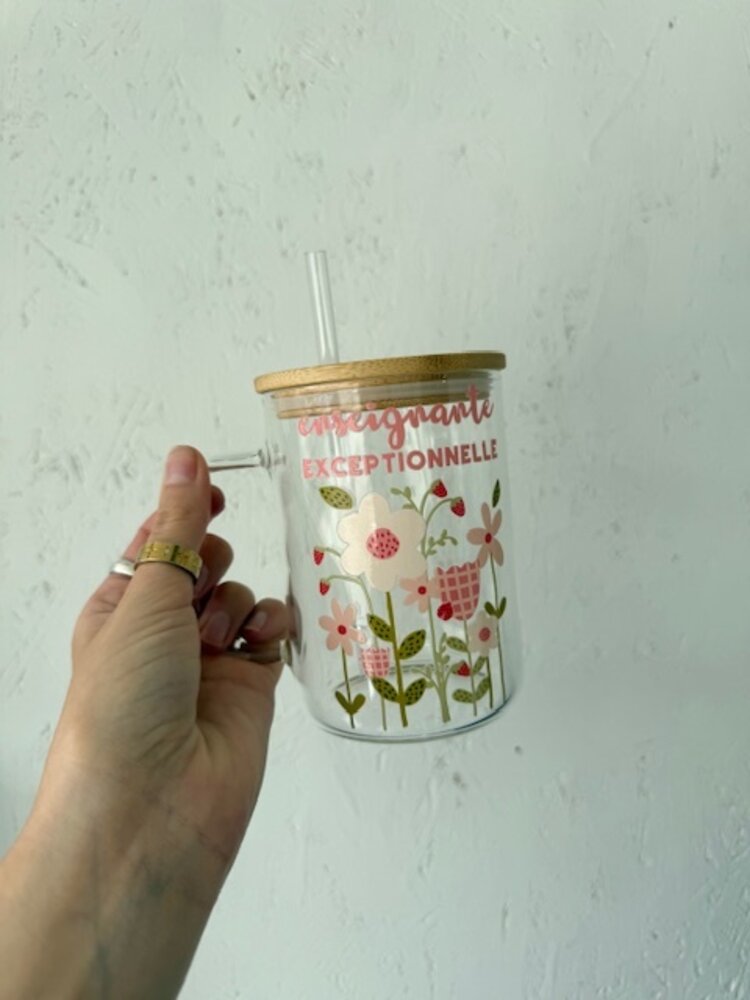 MÕMY TASSE EN VERRE - ENSEIGNANTE EXCEPTIONNELLE