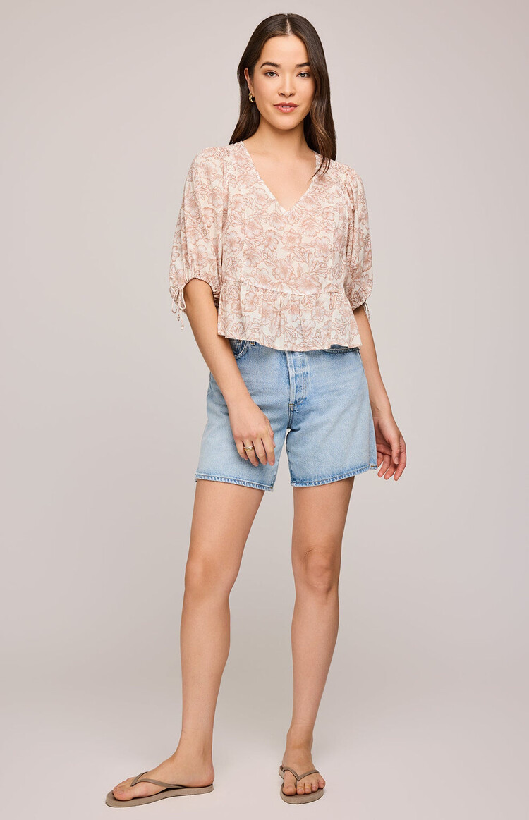 GENTLE FAWN BLOUSE SERAFINA - BOUQUETS