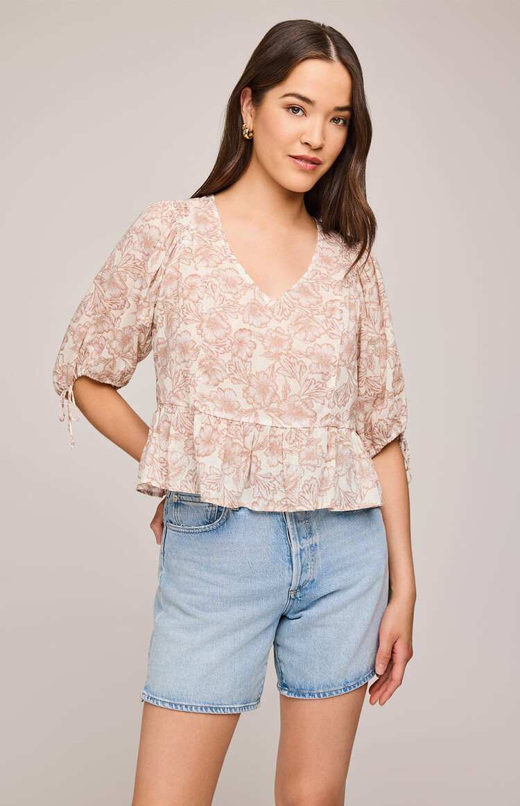 GENTLE FAWN BLOUSE SERAFINA - BOUQUETS