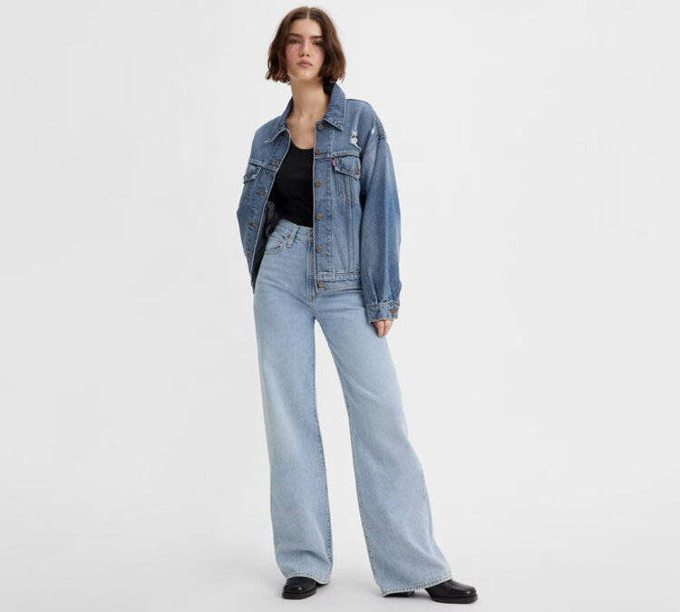 LEVI'S JEANS RIBCAGE WIDE LEG - FAR AND WIDE