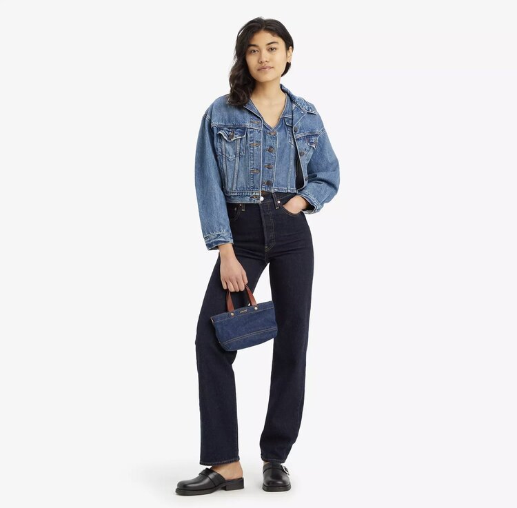 LEVI'S JEANS RIBCAGE FULL LENGTH - SMALL COURSE