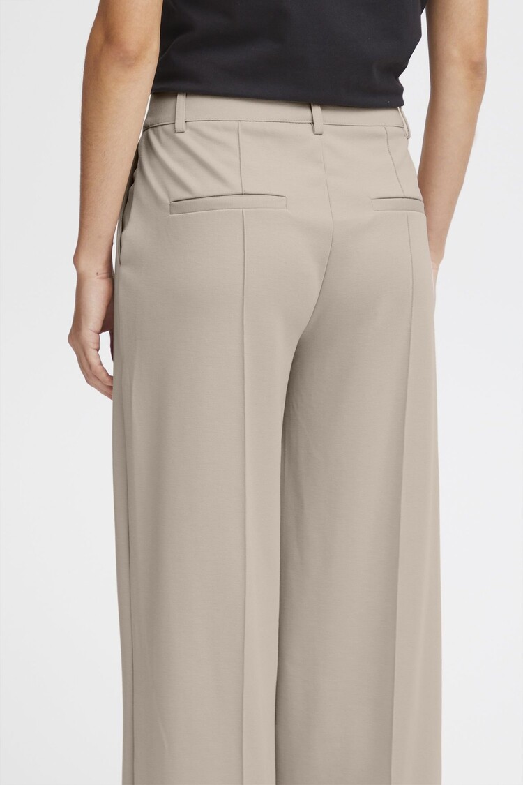 ICHI PANTALON KATE OFFICE WIDE - DOESKIN