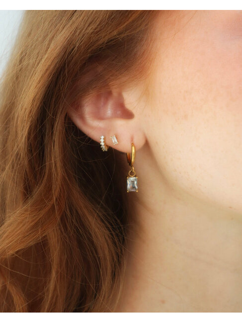 Charlotte Boutique & Bijoux BOUCLES D'OREILLES - ALICIA OR