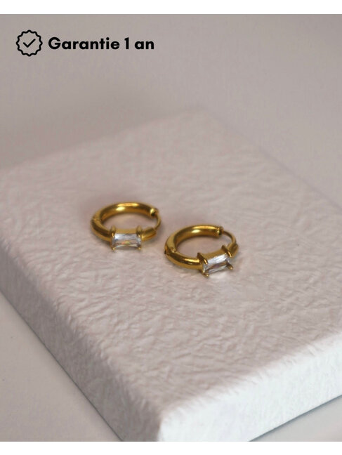 Charlotte Boutique & Bijoux BOUCLES D'OREILLES - LAURIE OR